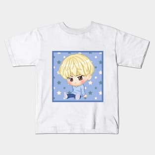 BTS KPOP JIMIN CUTE CHIBI CHARACTER Kids T-Shirt